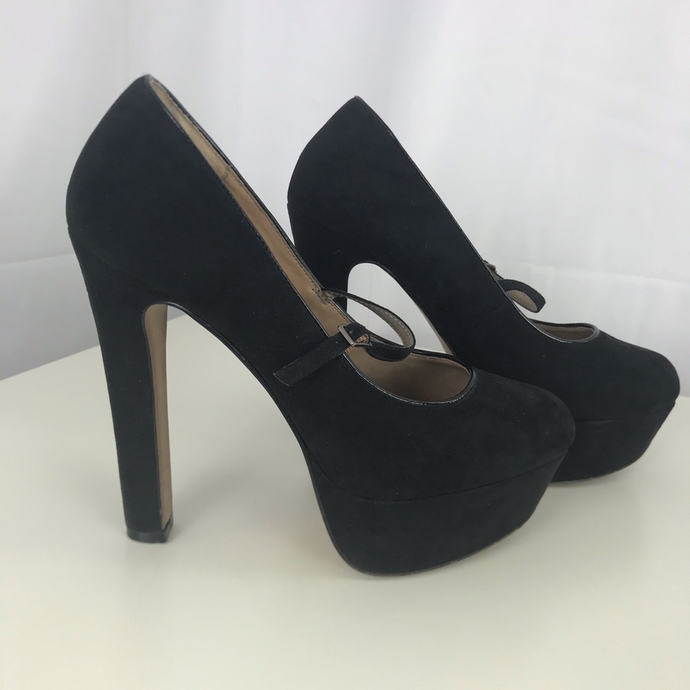 Black Platform Heels